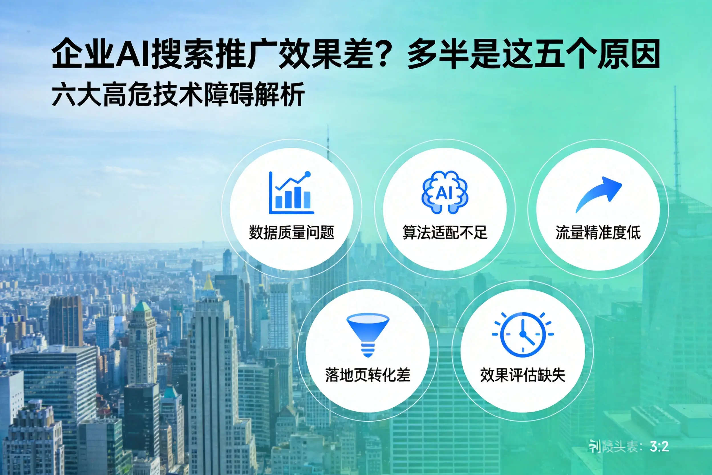 安远企业AI搜索推广效果差?多半是这五个原因